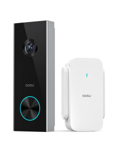 Cámara Timbre Inalámbrico AOSU 2K con Batería 180 Días