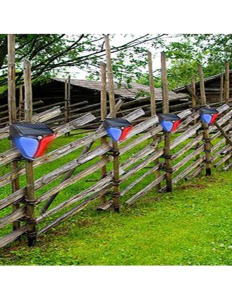 Luces de Advertencia Estroboscópicas Solares Aolyty 90dB 2Pack