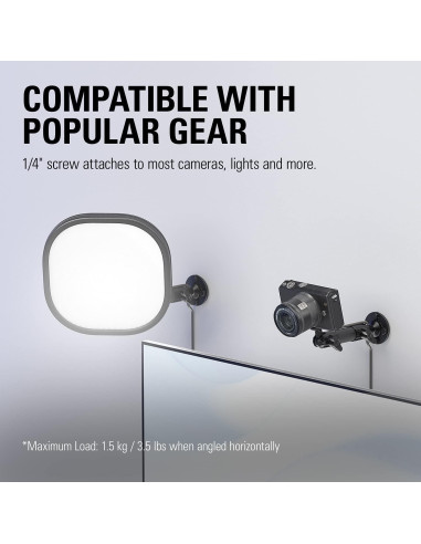 Soporte de Pared Elgato - Brazo Articulado para Luces y Cámaras