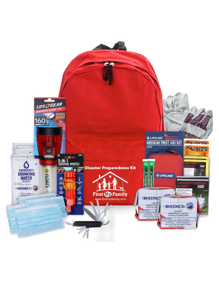 Kit de Supervivencia para 2 Personas Mi Familia FMF2P