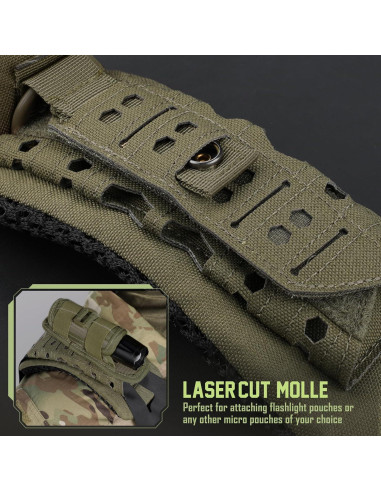 Almohadilla de Correa para Hombro WYNEX Verde Militar 2 Piezas