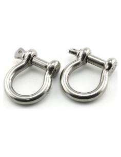Grilletes de Anclaje Acero Inoxidable 304 M10 - 2 Piezas