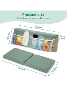 Almohadilla para Rodillas y Codos de Baño Omixe - Espuma Viscoelástica 2