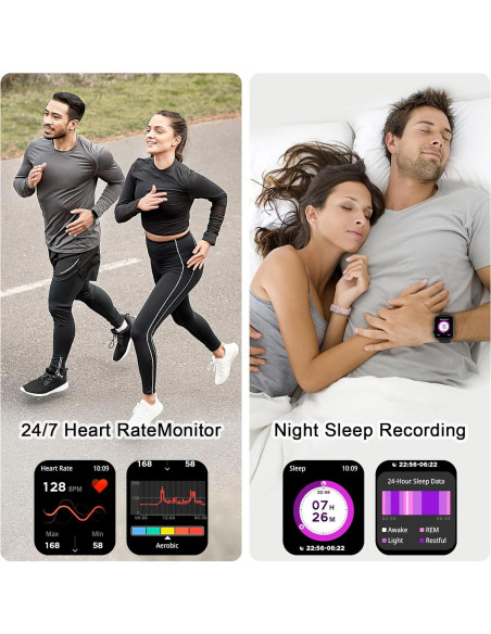 Reloj Inteligente IOWODO R30 Pro 1.85'' HD Llamadas Salud