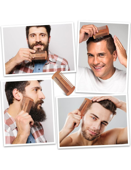 Cepillo para Barba Sosoon SUVELAM Madera de Nogal