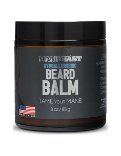 Bálsamo Hipoalergénico para Barba ManBeast 100% Natural