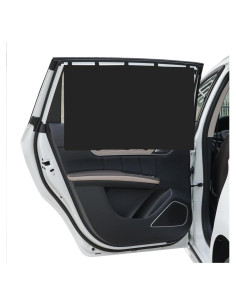 Sombrillas Magnéticas para Ventanas de Auto MZQZM 100% Bloqueo Luz