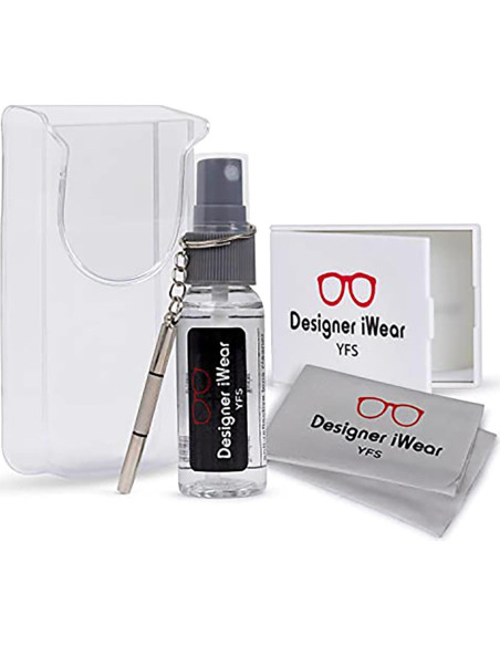 Gafas de sol Ray-Ban RB3183 negras con kit de cuidado