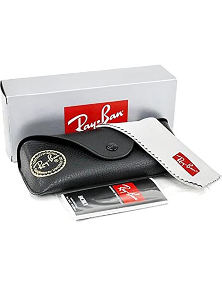 Gafas de sol Ray-Ban RB3183 negras con kit de cuidado