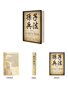 Caja Fuerte Libro PACOLO El Arte de la Guerra 22x15.2x5 cm 2