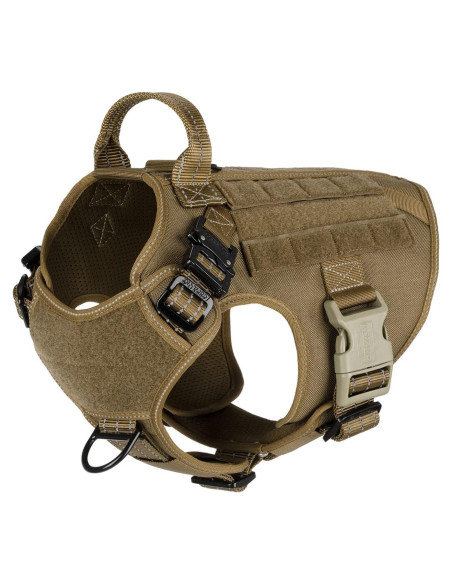 Arnés Táctico para Perros ICEFANG Mediano, Chaleco MOLLE Arnés Táctico para Perros ICEFANG Mediano, Chaleco MOLLE