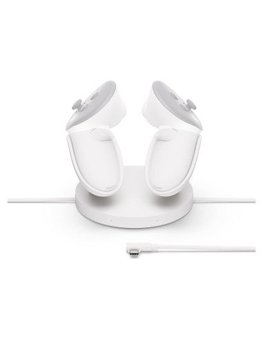 Base de Carga Meta Quest 3/3S - Carga Inalámbrica Controladores