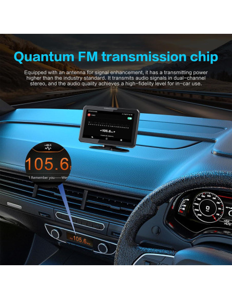 Pantalla Car Play G 7" IPS Táctil con Control por Voz