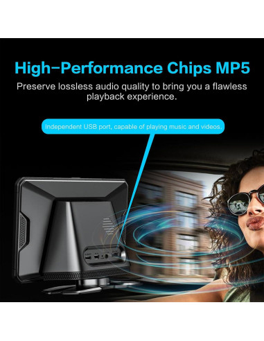 Pantalla Car Play G 7" IPS Táctil con Control por Voz