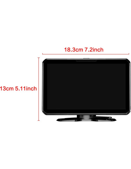 Pantalla Car Play G 7" IPS Táctil con Control por Voz