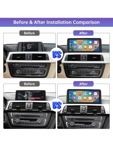 Pantalla Táctil 10.25" Road Top para BMW Serie 3/4 2012-2015