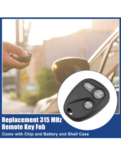 Control Remoto Llave ACROPIX 315 MHz para Chevy y GMC 2