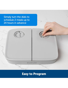 Dispensador Automático de Comida PetSafe 2 Comidas 1.5 Tazas 2