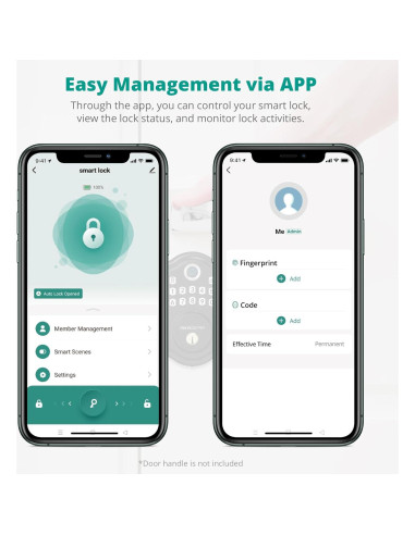 Cerradura Biométrica AkaGear DS10 Pro - Huella y Teclado