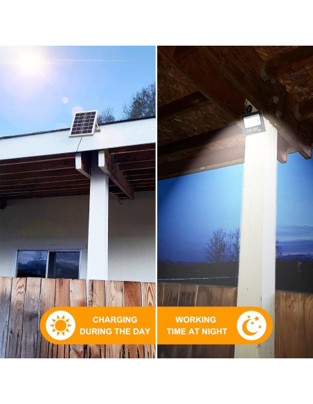 Luz Solar de Inundación Kakalights 800LM IP65 para Exterior Luz Solar de Inundación Kakalights 800LM IP65 para Exterior