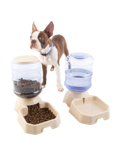 Dispensador Automático de Comida y Agua PETMAKER 3.8L