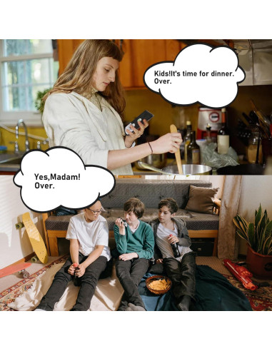 Intercomunicador Inalámbrico Pumwoy JY00007 2 Vías 1000m