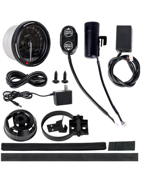 Tacómetro RASTP 12V para Simuladores de Carreras PC