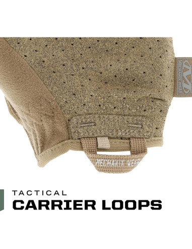 Guantes Mechanix Wear Specialty Vent Tácticos Marrón Grande