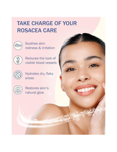 Conjunto Cuidado Piel Rosácea e70 - Limpiador, Crema y Suero