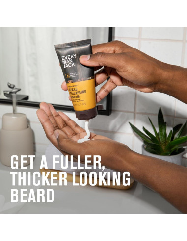 Crema Engrosadora para Barba Every Man Jack - 79g - Aroma Sándalo