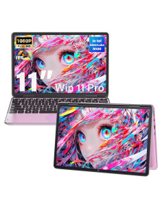 Laptop Convertible Svikou HL110YP 11" Táctil 16GB 512GB Rosa