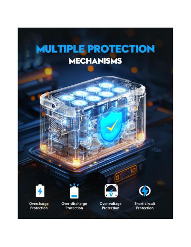 Estación de Energía Portátil Powdeom 300W 296Wh Cargador Solar
