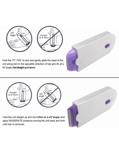 Removedor de Vello ARICEAN Silky Smooth Recargable 120g