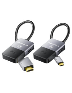 Transmisor y Receptor HDMI Inalámbrico SWITCHFLUX 4K USB C