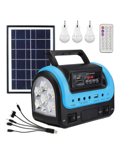 Generador Solar Upusa SDM-0603 Portátil 144W Camping