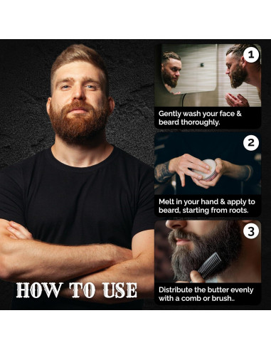 Mantequilla para Barba Bronmans 113g Hidratante Coco