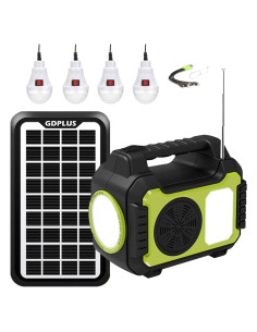 Generador Solar Portátil Upusa SDM 13000mAh para Camping