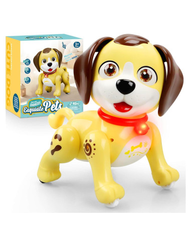 Robot Perro JONEG SM08H Interactivo para Niños 3-12 Años