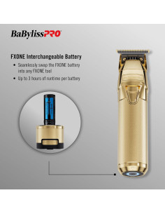 Cortadora de Contorno Inalámbrica BaBylissPRO FX799G Oro 2