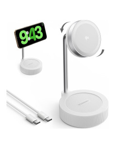 Estación de Carga Inalámbrica Threekey TK-TZH103 15W Qi2