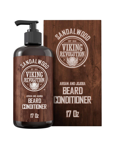Acondicionador para Barba Viking Revolution 500ml Aceites Naturales