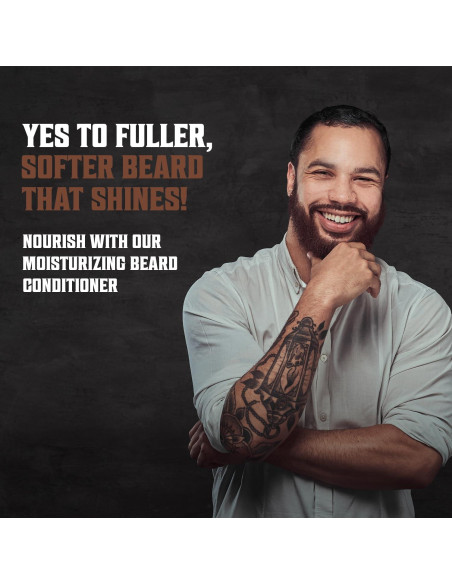 Acondicionador para Barba Viking Revolution 500ml Aceites Naturales