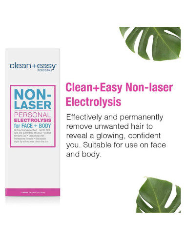 Máquina de Electrólisis Clean + Easy para Vello Facial y Corporal