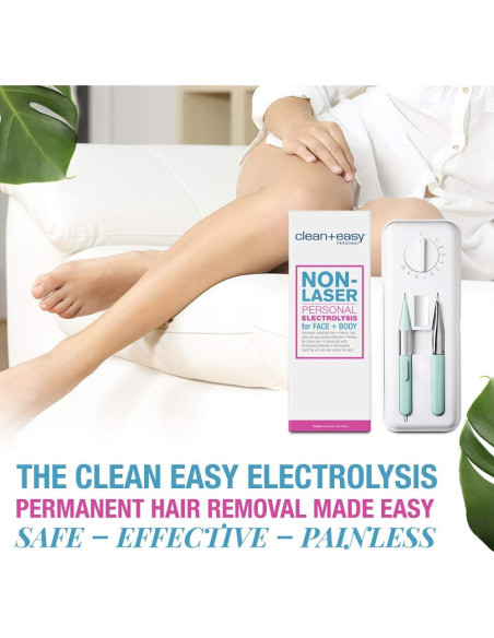 Máquina de Electrólisis Clean + Easy para Vello Facial y Corporal