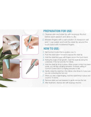 Máquina de Electrólisis Clean + Easy para Vello Facial y Corporal