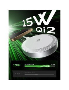 Estación de Carga Inalámbrica Threekey TK-TZH103 15W Qi2 2