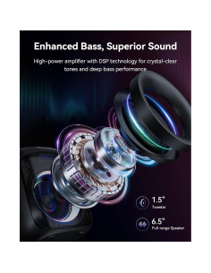 Máquina de Karaoke Bluetooth SHENZHEN GKS60-A 5200mAh 2 Micrófonos 2