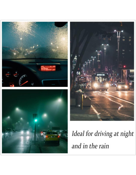 Gafas de Conducción Nocturna Polarizadas HD - Amarillo