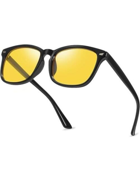 Gafas de Conducción Nocturna Polarizadas HD - Amarillo