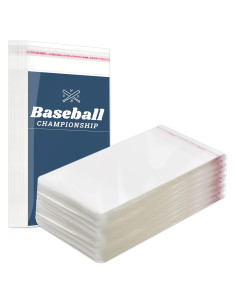 Fundas de Cartas Clasificadas Lewtemi 300 Pcs Plástico Transparente